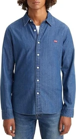 Levi's Battery Housemark Slim Fit Hemd langarm indigo/stonewash (Herren)