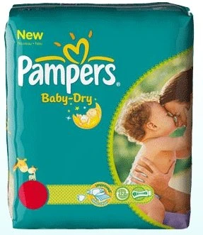 Pampers Baby-Dry Gr.6 Einwegwindel, 16-35kg
