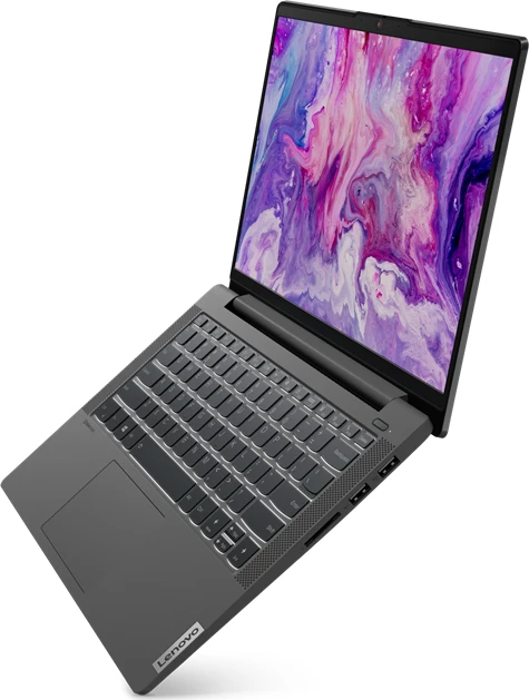 Lenovo IdeaPad 5 14IIL05, Graphite Grey, Core i5-1035G1, 8GB RAM, 512GB SSD, GeForce MX350, DE