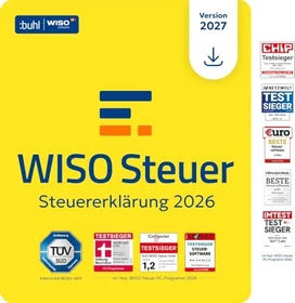 Buhl Data WISO Steuer 2027, ESD (deutsch) (PC/MAC)