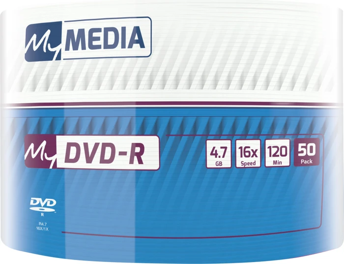 Verbatim MyMEDIA DVD-R 4.7GB, 16x, 50er Pack