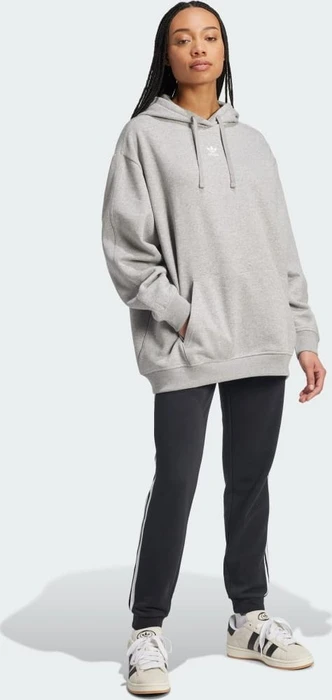 adidas Essentials Oversized Hoodie medium grey heather (Damen)