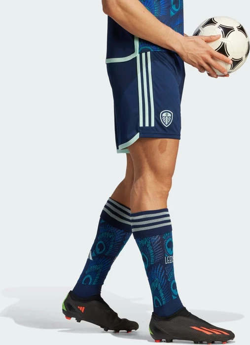 adidas Leeds United FC 2023/2024 Auswärtsshorts team navy blue 2 (Herren)