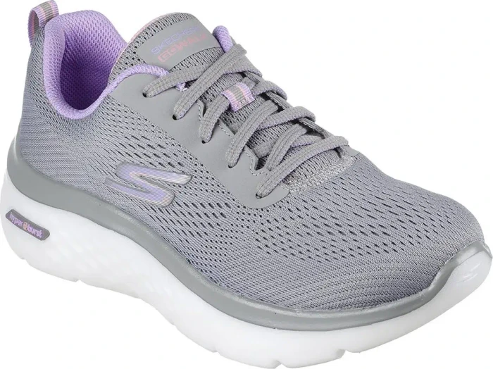 Skechers Go Walk Hyper Burst grau/violett (Damen)