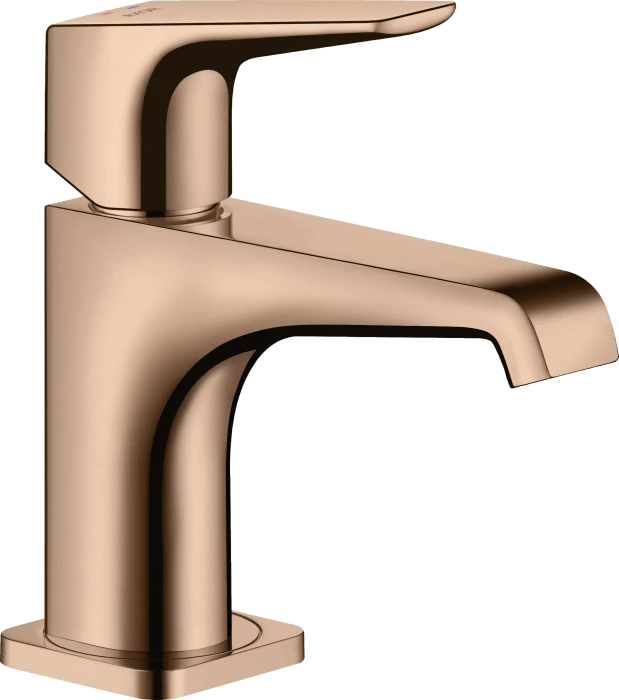 Hansgrohe Axor Citterio E 90 für Handwaschbecken mit Ablaufgarnitur polished red gold