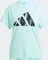 adidas Run It Brand Love T-Shirt kurzarm semi flash aqua (Damen) Vorschaubild