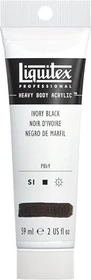 Liquitex Professional Heavy Body Acrylic ivory black, 59ml