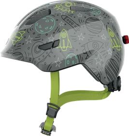 ABUS Smiley 3.0 LED Kinderhelm grey space