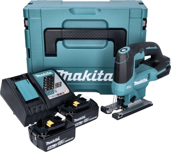 Makita DJV184RTJ Akku-Pendelhubstichsäge inkl. MAKPAC + 2 Akkus 5.0Ah