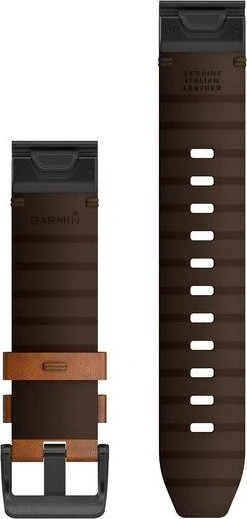Garmin Ersatzarmband QuickFit 22 Leder chestnut