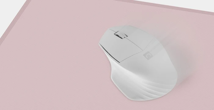 Natec Colors Series Mouse Pad Misty Rose, 300x250mm, rosa