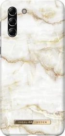 iDeal of Sweden Fashion Case für Samsung Galaxy S21+ Golden Pearl Marble