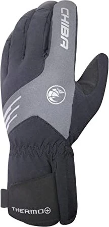 Chiba Thermo Plus Fahrradhandschuhe schwarz