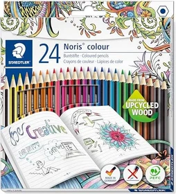 Staedtler Noris colour 185 Johanna Basford Edition Buntstift sortiert, 24er-Set