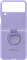 Samsung Silicone Cover with Ring für Galaxy Z Flip 3 5G Lavender Vorschaubild