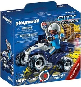 playmobil City Action Polizei-Speed Quad