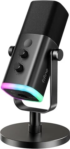 Fifine AM8 dynamisches RGB-USB-XLR-Mikrofon Image