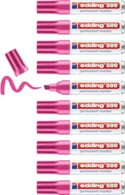 edding 500 Permanentmarker pink, 10er-Pack