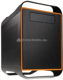 BitFenix Prodigy schwarz/orange, Mini-ITX
