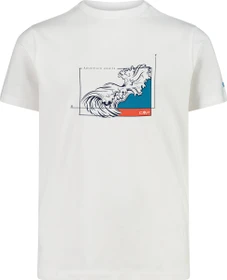CMP Stretch Jersey T-Shirt kurzarm weiß (Junior)