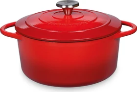Küchenprofi Provence Bratentopf 24cm 4.2l rot