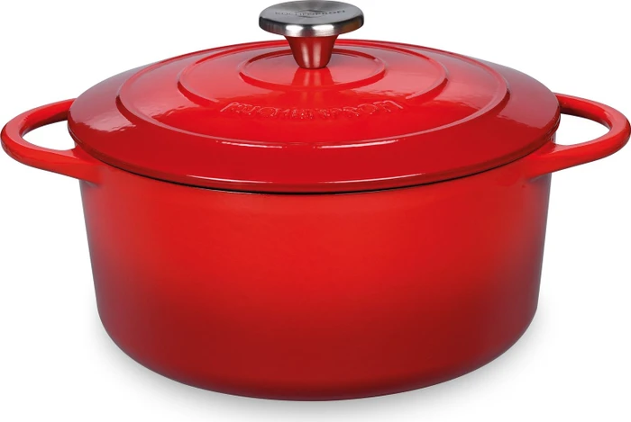 Küchenprofi Provence Bratentopf 24cm 4.2l rot