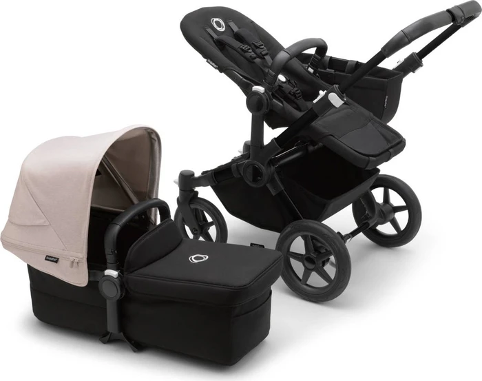 Bugaboo Donkey 5 Mono nebelweiß/mitternachtsschwarz