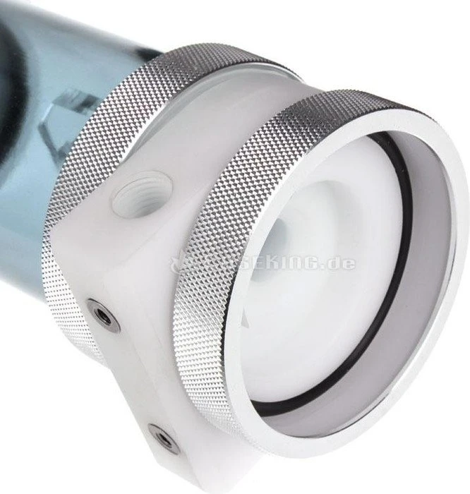 PrimoChill CTR Phase 2 120mm Laing D5, Acetal weiß, UV blau