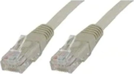 MicroConnect Patchkabel, Cat6, U/UTP, RJ-45/RJ-45, 0.5m, grau