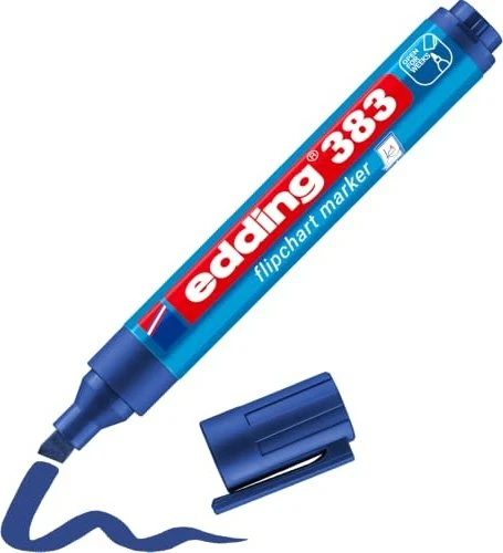 edding 383 Flipchartmarker blau