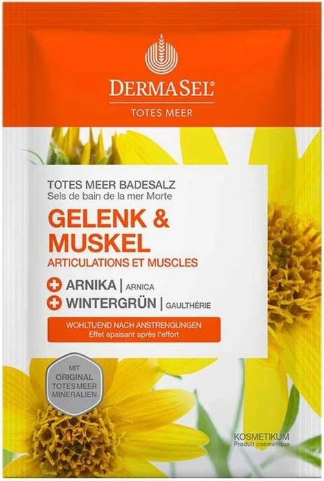 Dermasel Totes Meer Gelenk & Muskel Badesalz, 80g