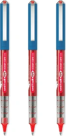 Uni-Ball Eye Ocean Care 0.5 Tintenroller (Mine) rot, 3er-Pack