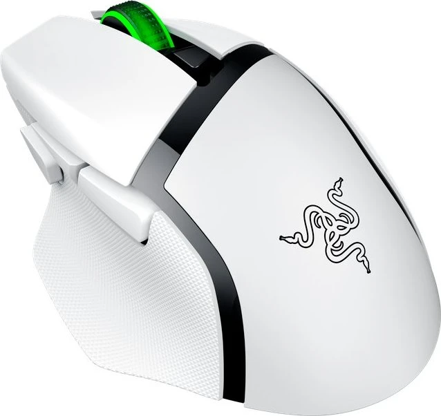 Razer Basilisk V3 X HyperSpeed, weiß, USB/Bluetooth