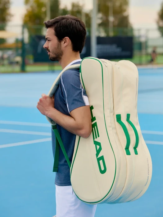 Head Arthur Ashe L Tennistasche liquid weiß/grün