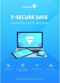 F-Secure Safe 2019, 3 User, 1 Jahr, ESD (multilingual) (Multi-Device) (FCFXBR1N003A7)