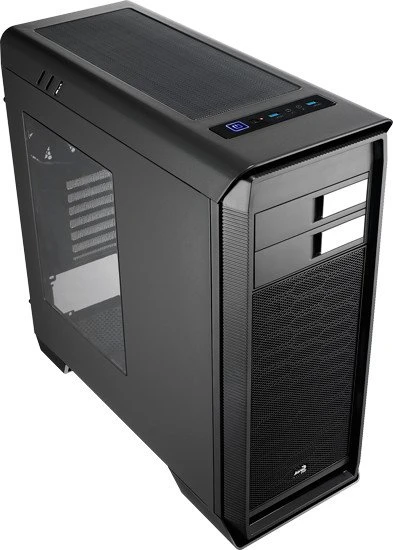 AeroCool Aero-1000 Black Edition, Acrylfenster, schallgedämmt
