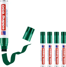 edding 850 Permanentmarker grün, 5er-Pack