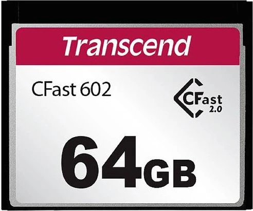 Transcend CFX602, CFast 2.0 CompactFlash Card