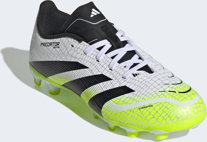 adidas Predator League MG cloud white/core black/lucid lemon (Junior)