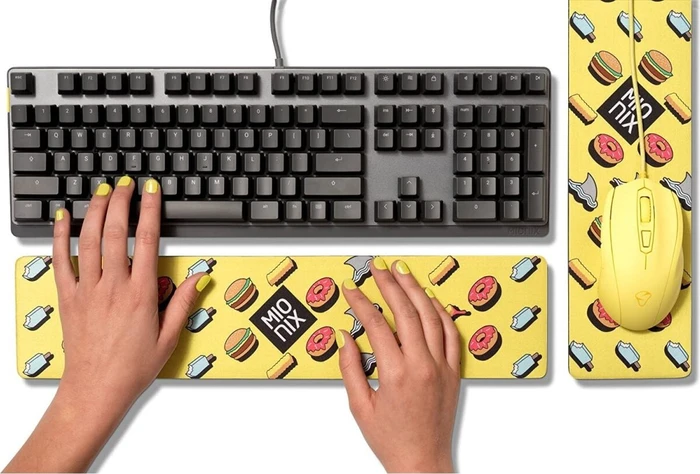 Mionix Long Pad French Fries, gelb