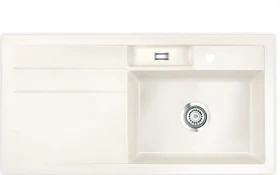 systemceram Bela 100 Einbau Becken rechts magnolie