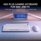 Corsair Gaming K65 Plus Wireless 75% RGB, Glacier Blue, für Mac, MLX RED, USB/Bluetooth, DE Vorschaubild