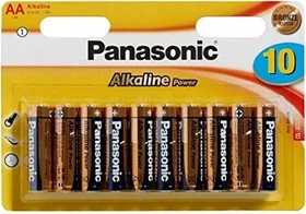 Panasonic Alkaline Power Mignon AA, 10er-Pack