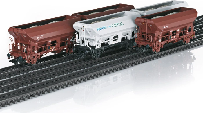 Märklin - Spur H0 Güterwagen - Selbstentladewagen-Set