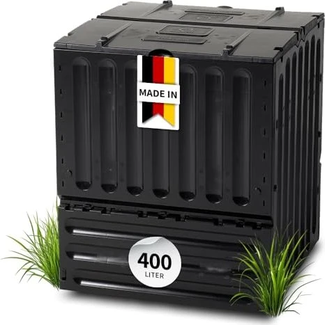 Garantia Graf Eco-King Komposter 400l schwarz