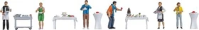 Noch Figuren - XL-Set Kühe schwarz-weiß
