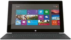 Microsoft Surface RT, schwarz, Tegra 3 T30L, 2GB RAM, 64GB, Touch Cover schwarz