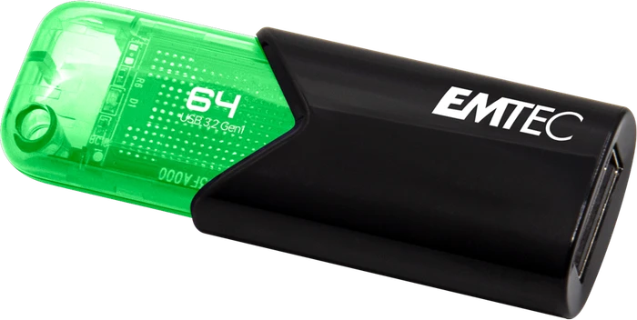 Emtec B110 Click Easy 3.2 64GB grün, USB-A, USB 3.2 Gen 1×1
