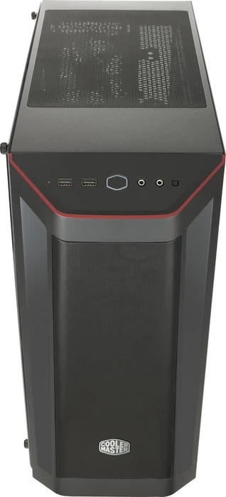 Cooler Master MasterBox MB511, rot, Acrylfenster
