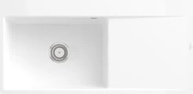 Villeroy & Boch Subway Style 60 flat flächenbündig Becken links weiß alpin